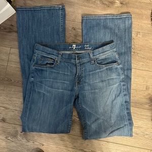 7 for all mankind bootcut size 29 petite